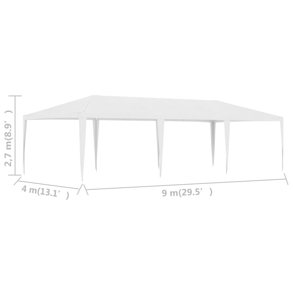 Partytent 4X9 M Wit