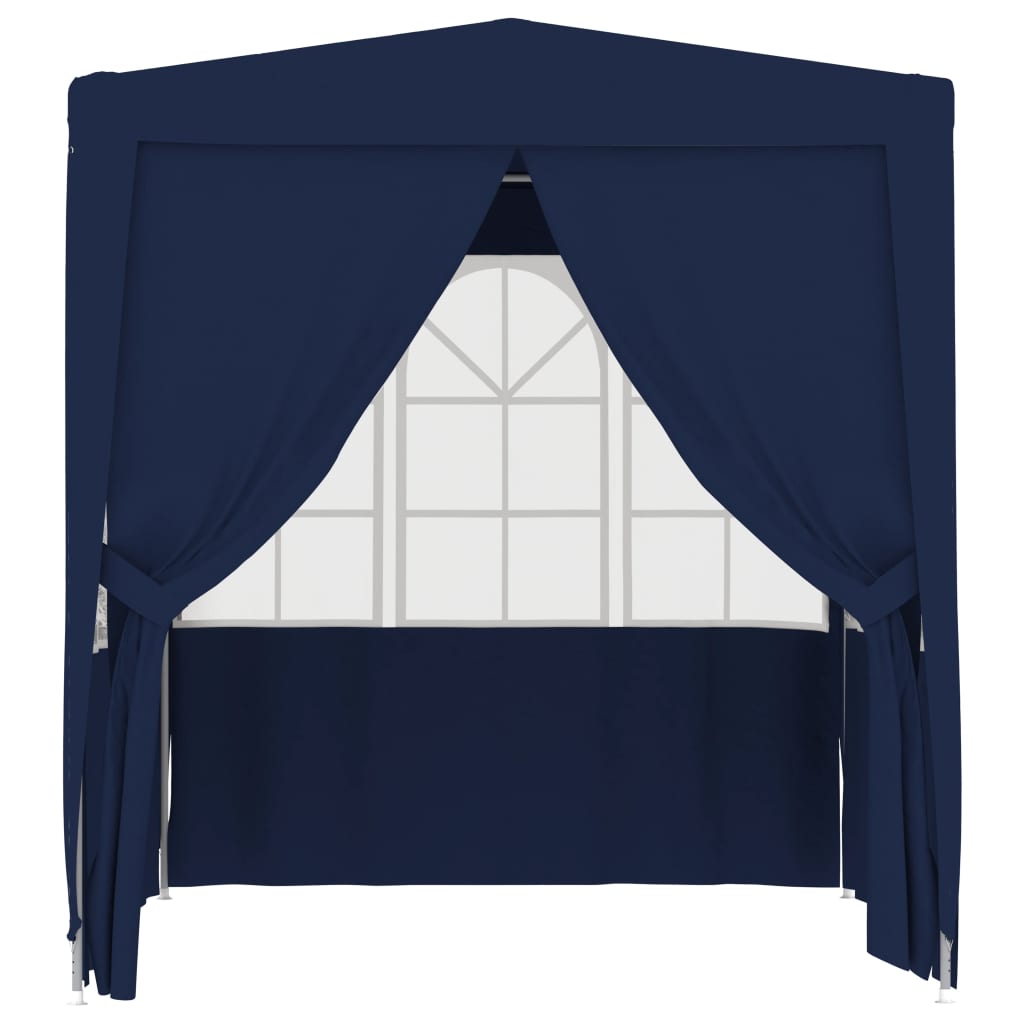 Partytent Met Zijwanden Professioneel 90 G/M² 2X2 M Blauw
