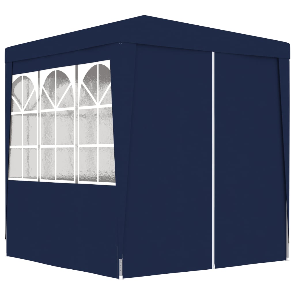 Partytent Met Zijwanden Professioneel 90 G/M² 2X2 M Blauw