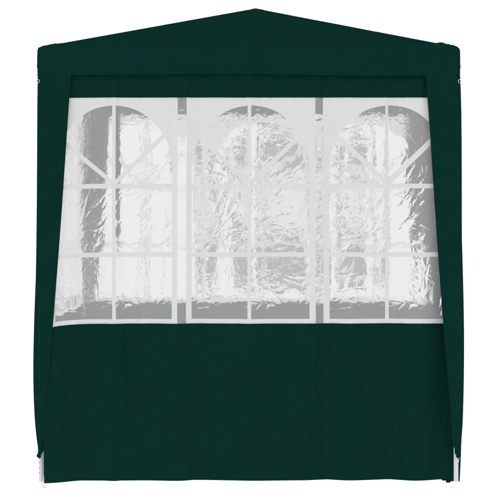 Partytent Met Zijwanden Professioneel 90 G/M² 2,5X2,5 M Groen