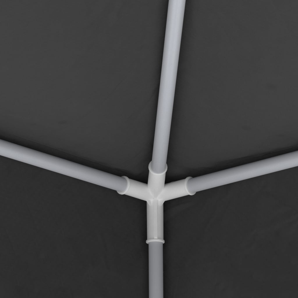 Partytent Met Zijwanden Professioneel 90 G/M² 4X9 M Antraciet
