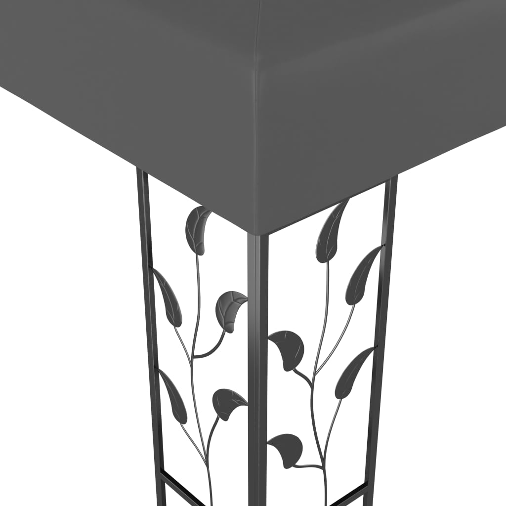 Pavillon 3X3 M Anthrazit