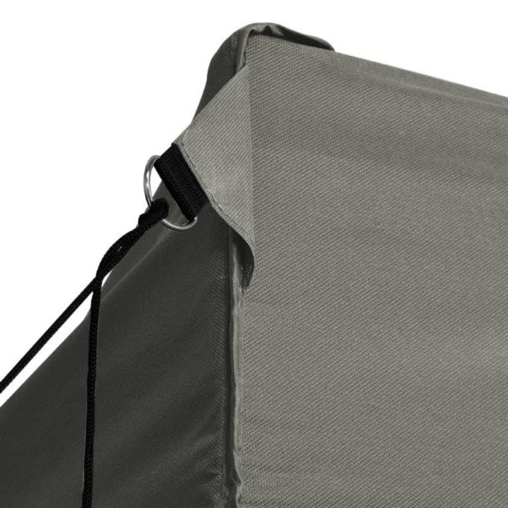 Partytent Met 3 Zijwanden Inklapbaar 3X4 M Staal Antraciet