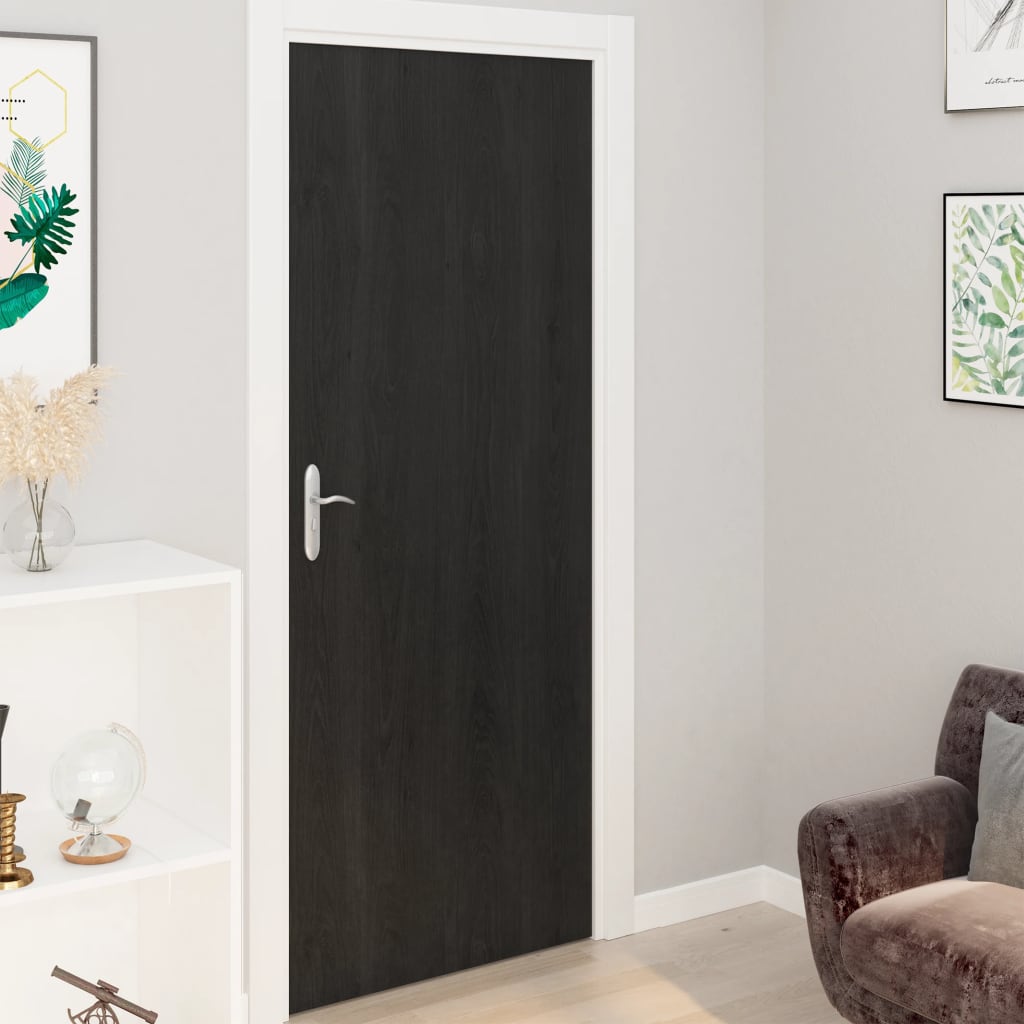 Meubelfolie Zelfklevend 500X90 Cm Pvc Donkerhoutkleurig