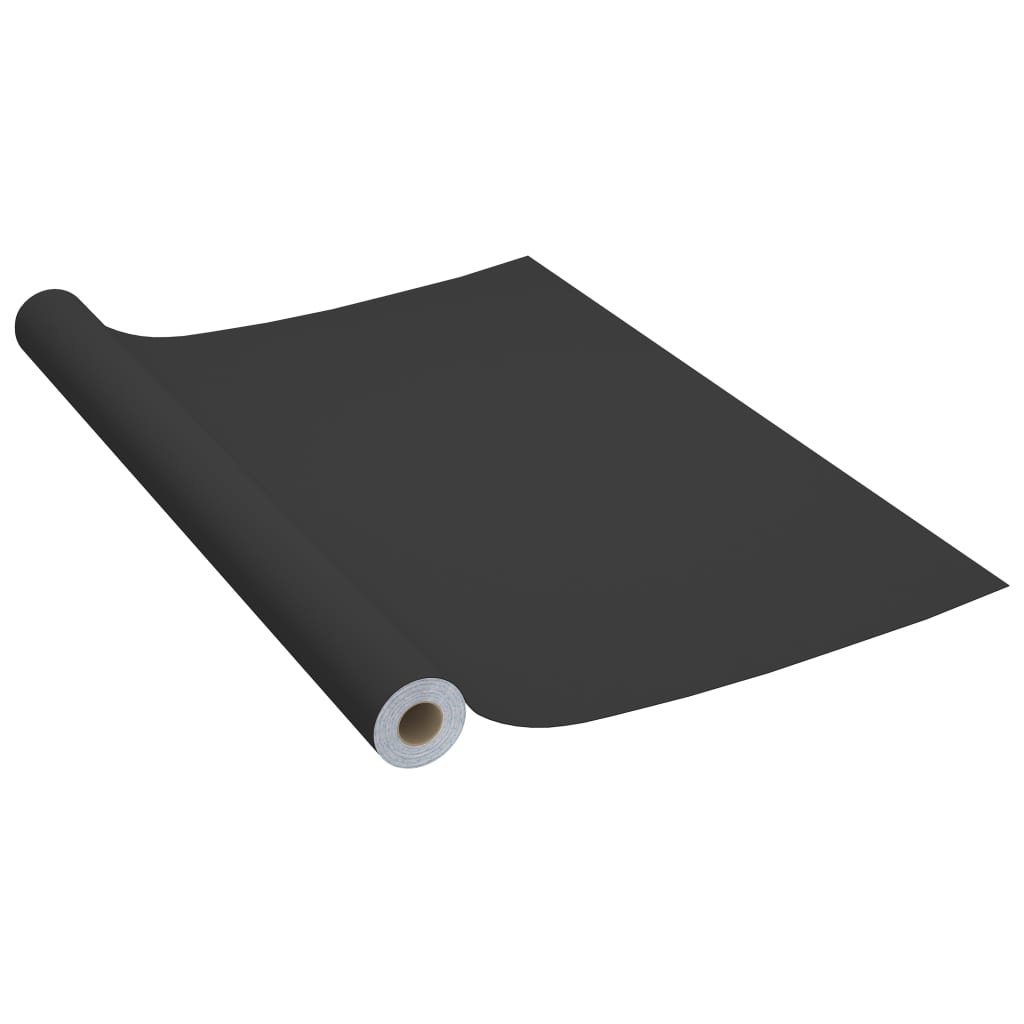 Meubelfolie Zelfklevend 500X90 Cm Pvc Zwart