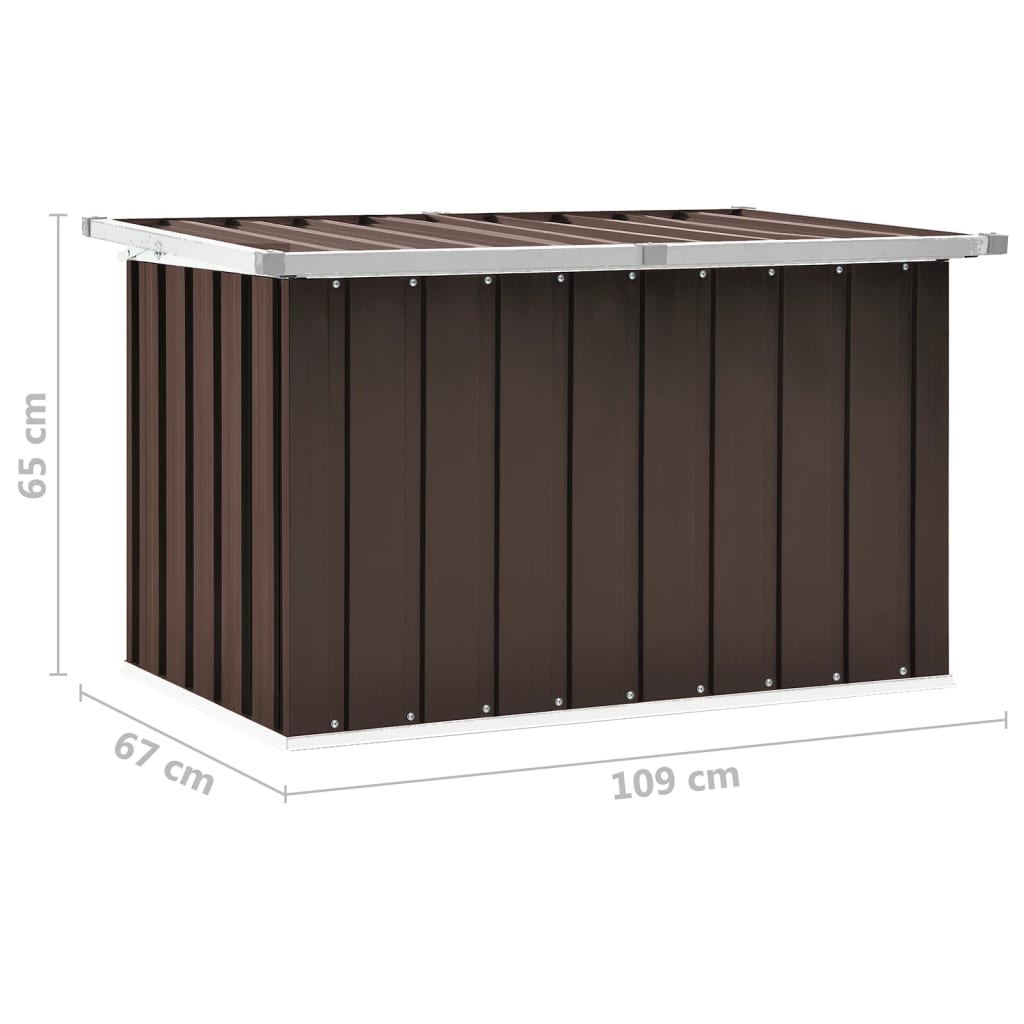 Tuinbox 109X67X65 Cm Bruin