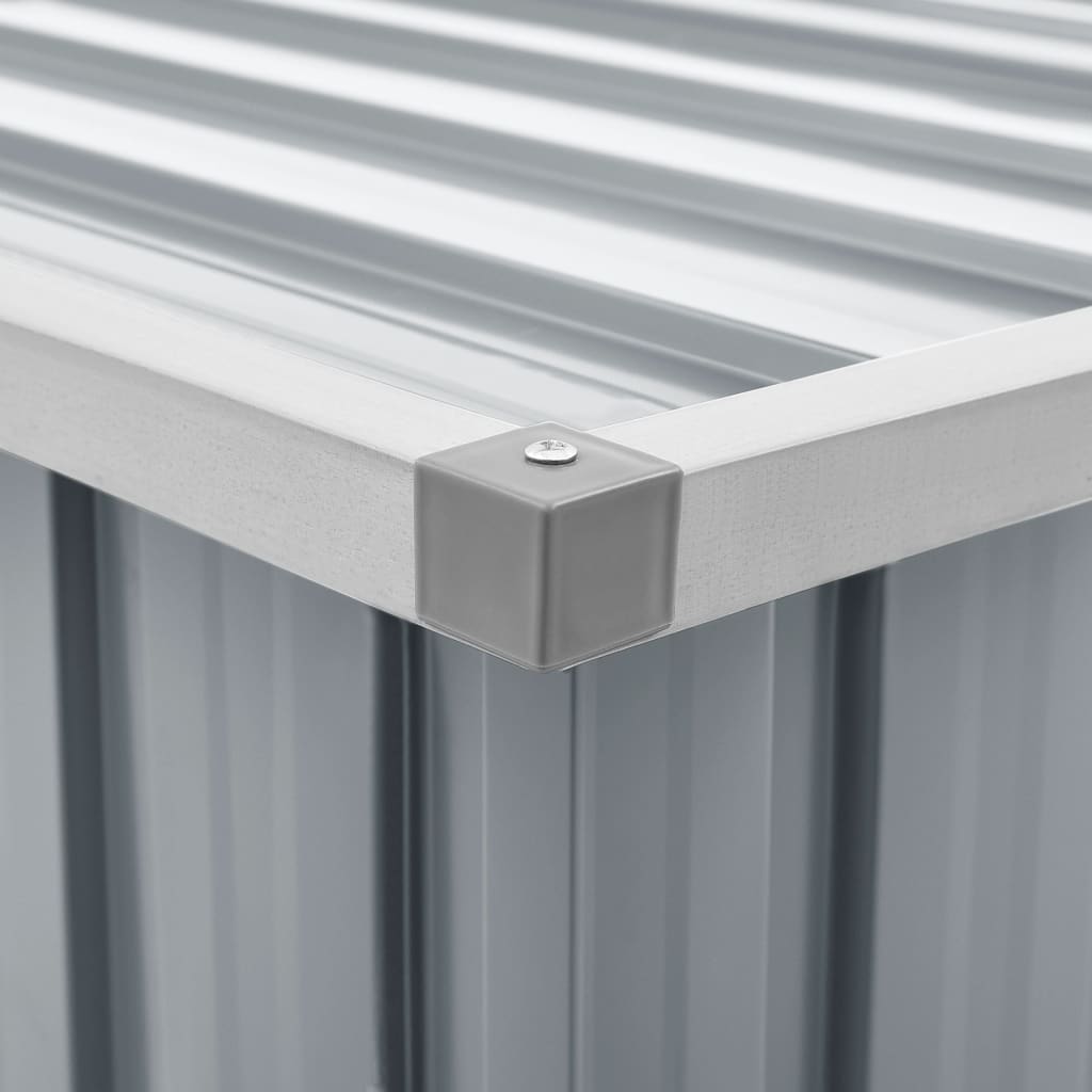 Tuinbox 129X67X65 Cm Grijs