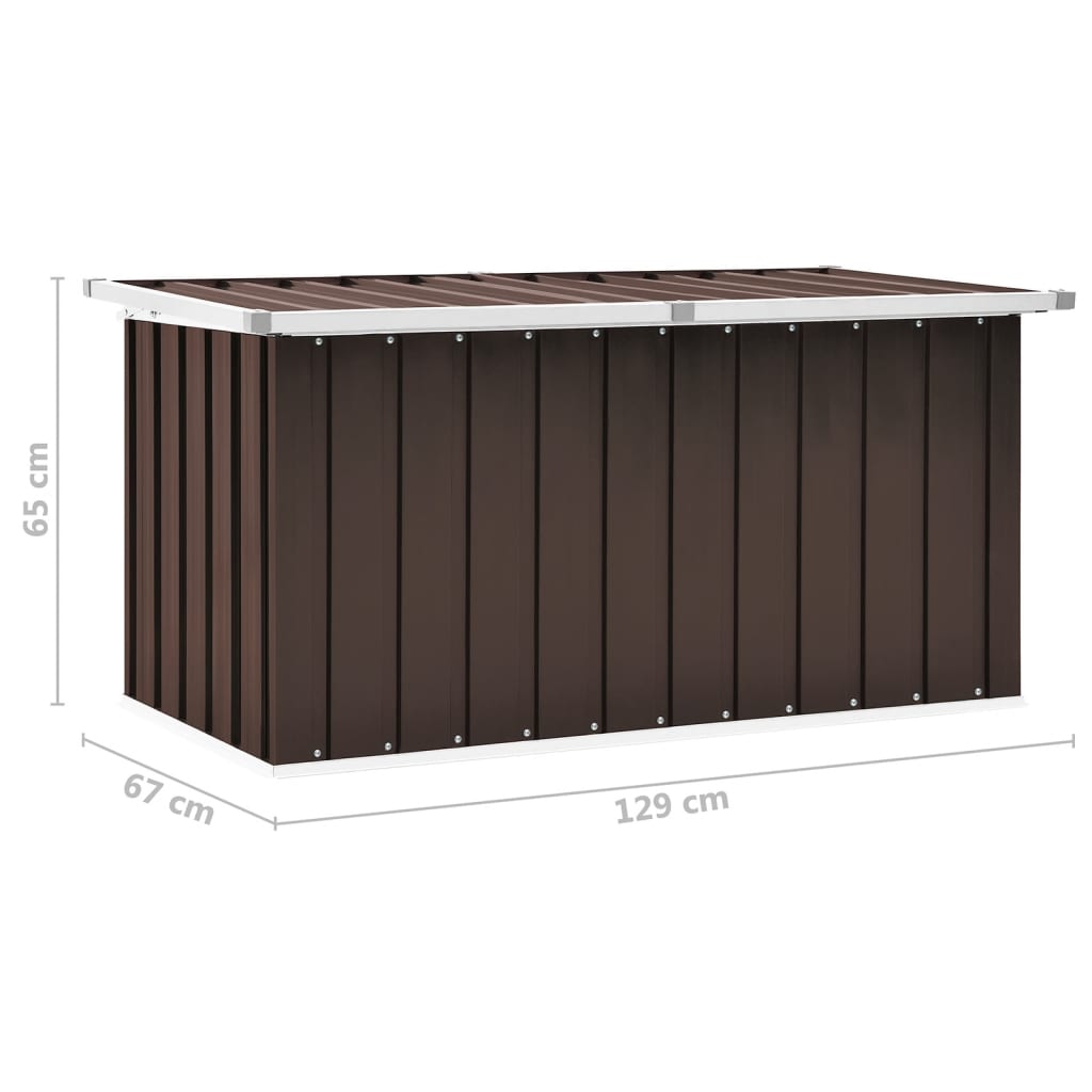 Tuinbox 129X67X65 Cm Bruin