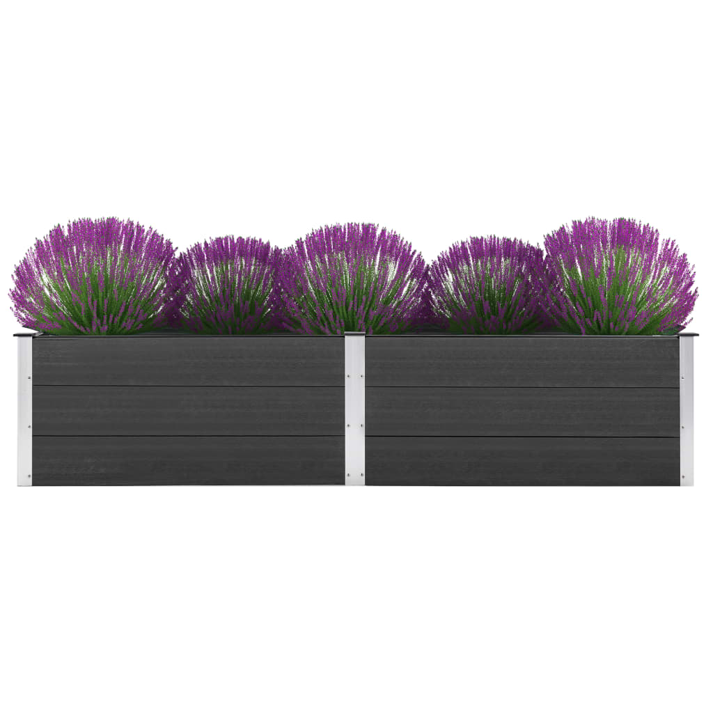 Plantenbak Verhoogd 250X50X54 Cm Hkc Grijs