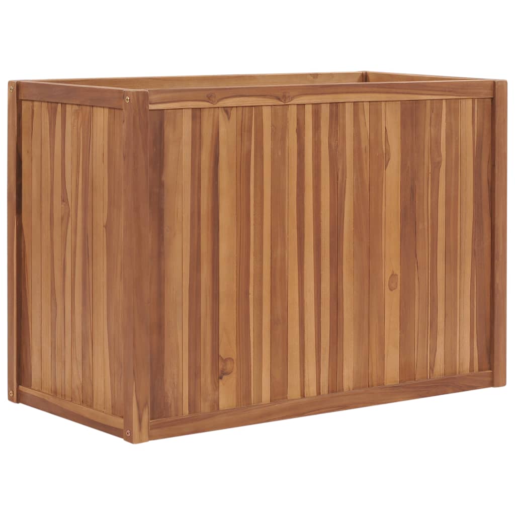 Plantenbak Verhoogd 100X50X70 Cm Massief Teakhout