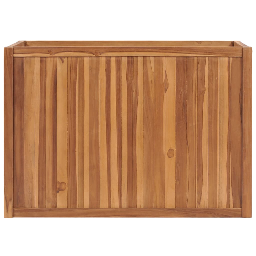 Plantenbak Verhoogd 100X50X70 Cm Massief Teakhout