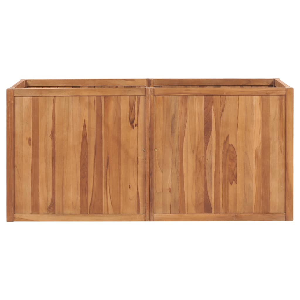 Plantenbak Verhoogd 150X50X70 Cm Massief Teakhout