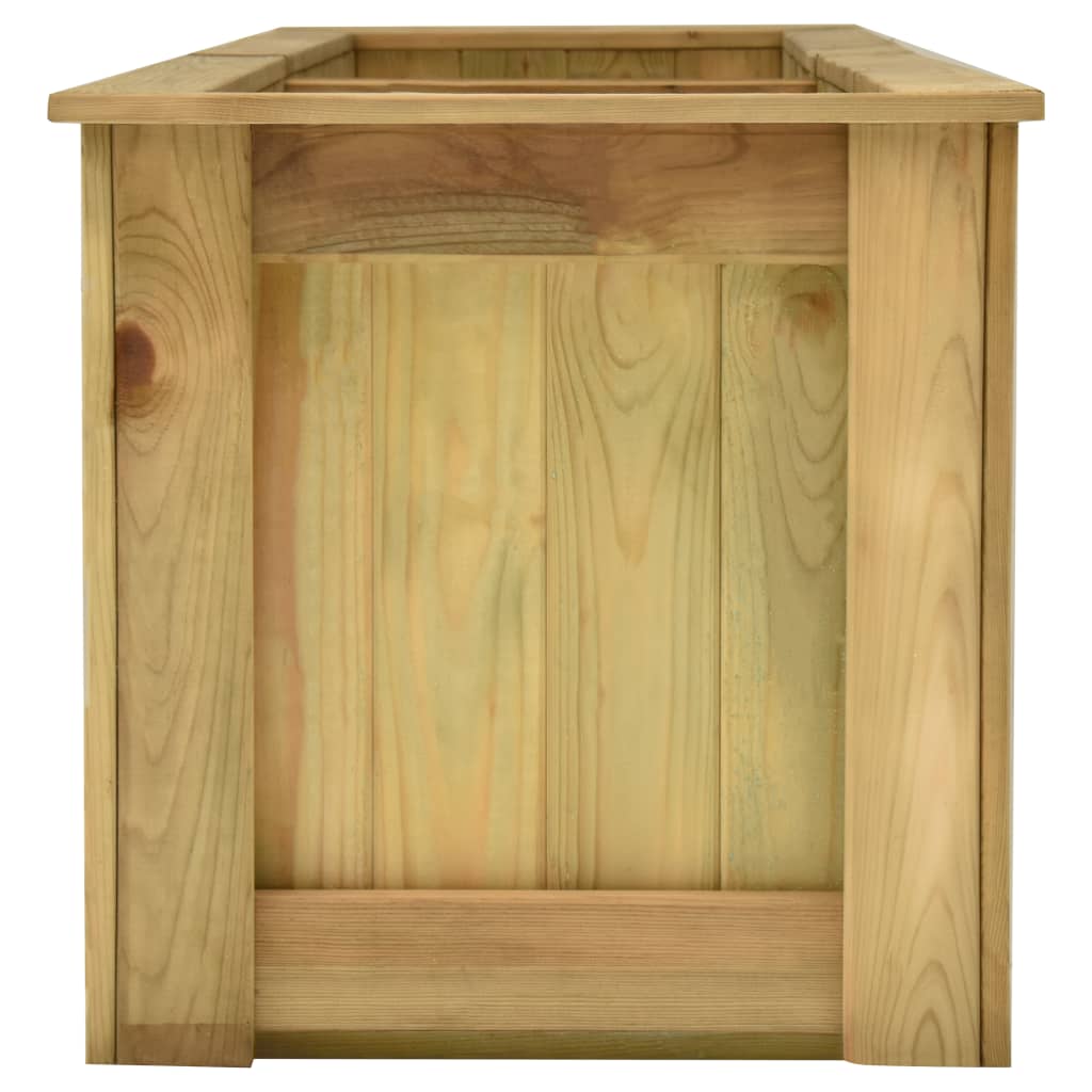 Plantenbak Verhoogd 196X50X50 Cm Geïmpregneerd Grenenhout