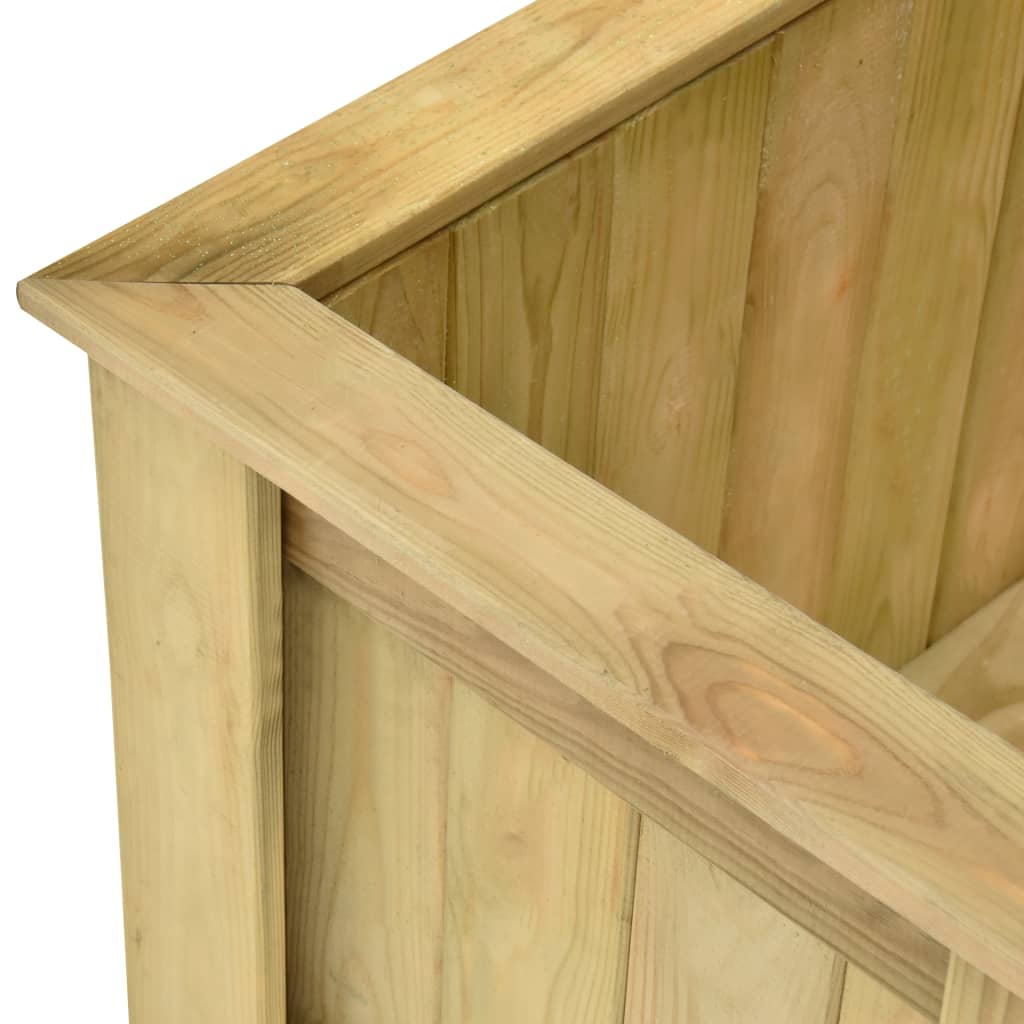 Plantenbak Verhoogd 196X50X50 Cm Geïmpregneerd Grenenhout