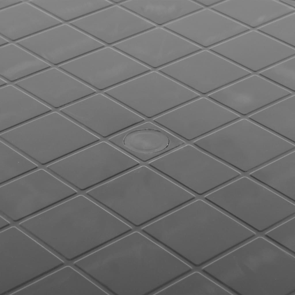 Tuintafel 89 Cm Kunststof Antraciet