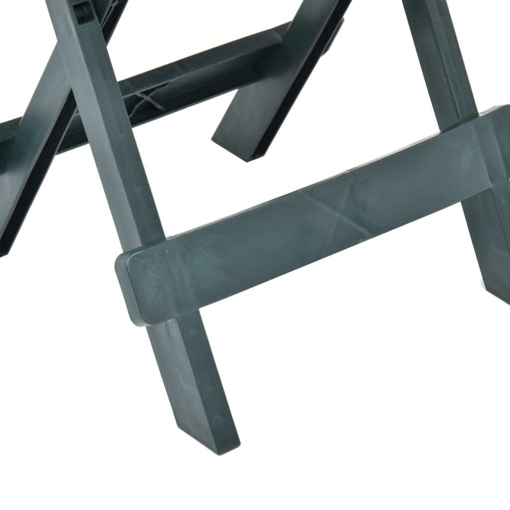 Tuintafel Inklapbaar 45X43X50 Cm Kunststof Groen
