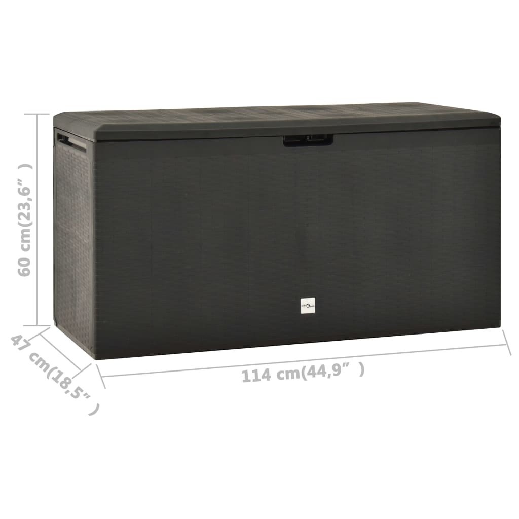 Tuinbox 114X47X60 Cm Antraciet