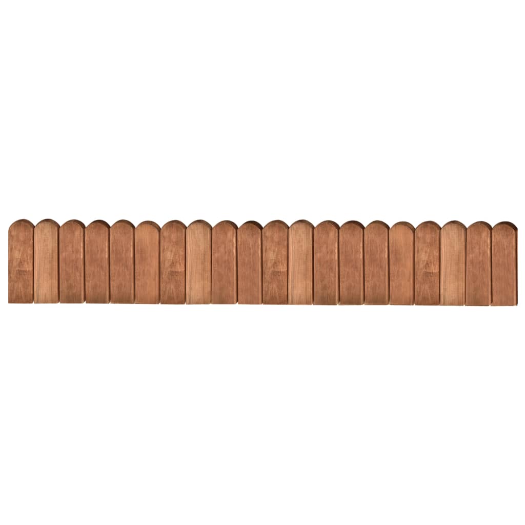 Gazonranden 3 St 120 Cm Geïmpregneerd Grenenhout