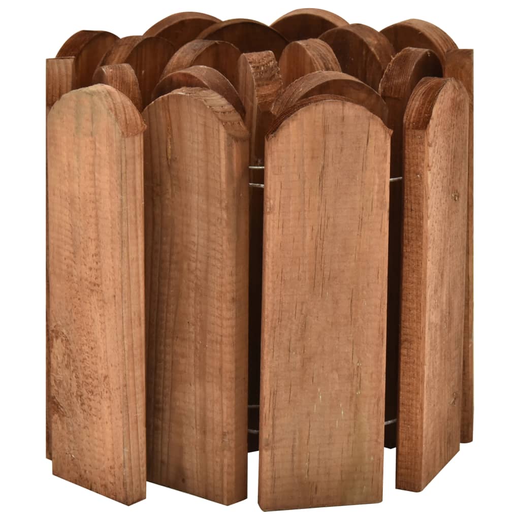 Gazonranden 3 St 120 Cm Geïmpregneerd Grenenhout