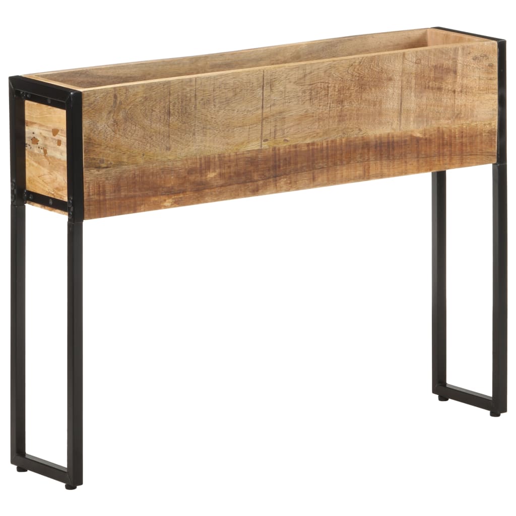Plantenbak 90X20X68 Cm Ruw Mangohout