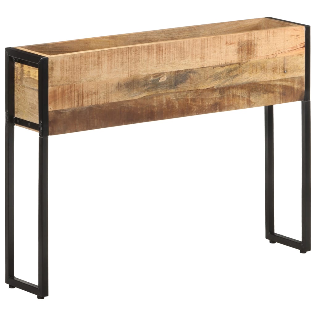 Plantenbak 90X20X68 Cm Ruw Mangohout