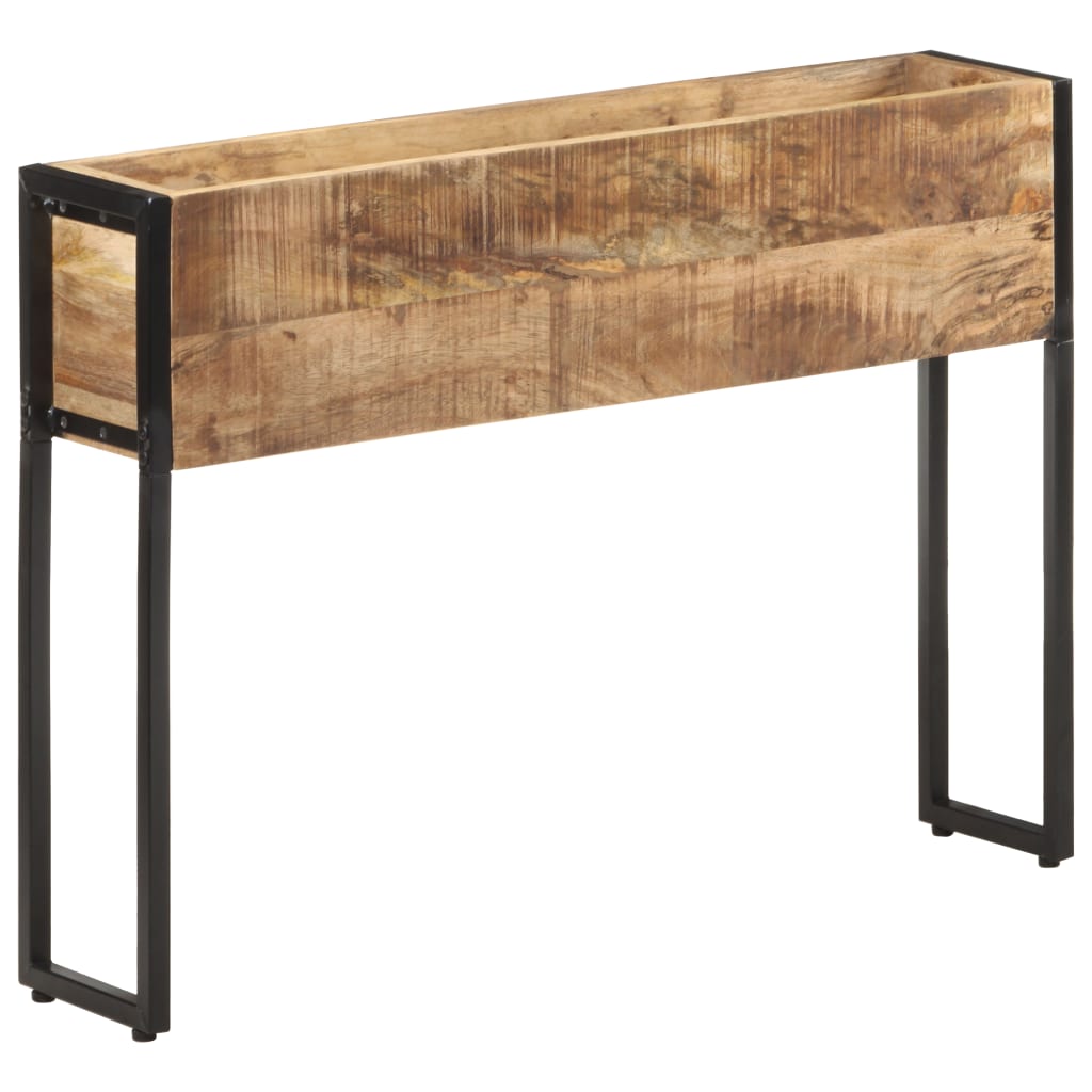 Plantenbak 90X20X68 Cm Ruw Mangohout