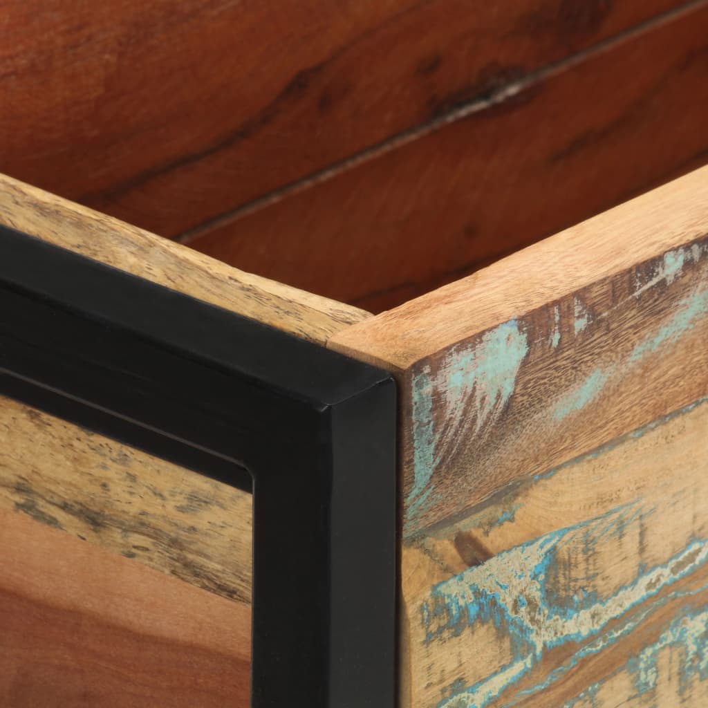 Plantenbak 90X20X68 Cm Massief Gerecycled Hout