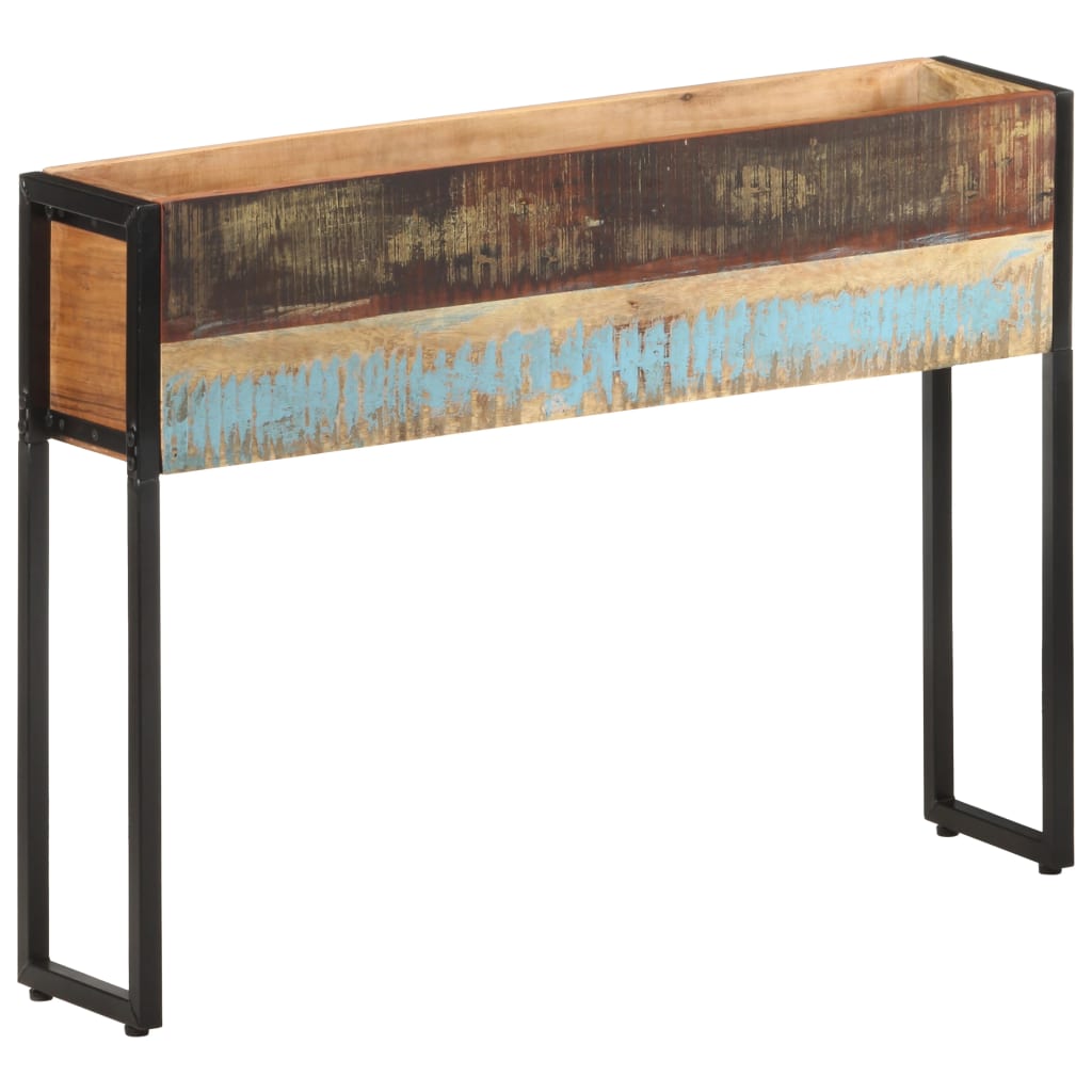 Plantenbak 90X20X68 Cm Massief Gerecycled Hout