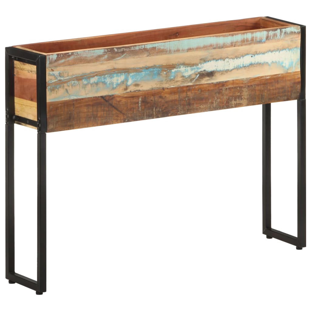Plantenbak 90X20X68 Cm Massief Gerecycled Hout