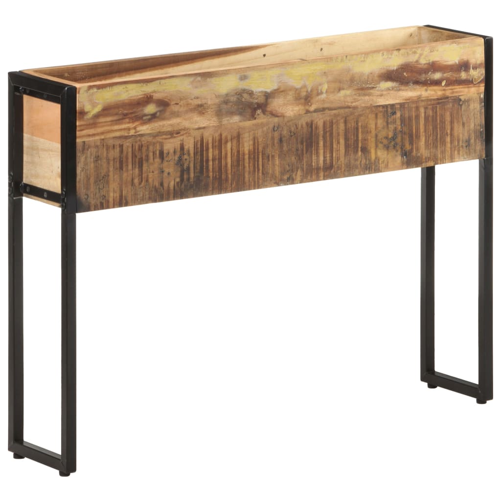 Plantenbak 90X20X68 Cm Massief Gerecycled Hout