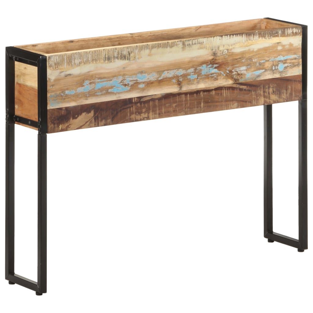 Plantenbak 90X20X68 Cm Massief Gerecycled Hout
