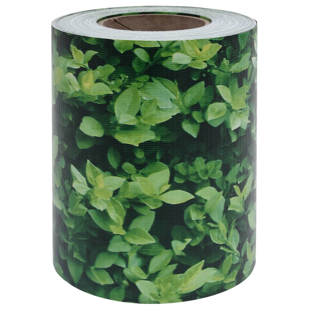 Tuinschermen 4 St 35X0,19 M Pvc Groen