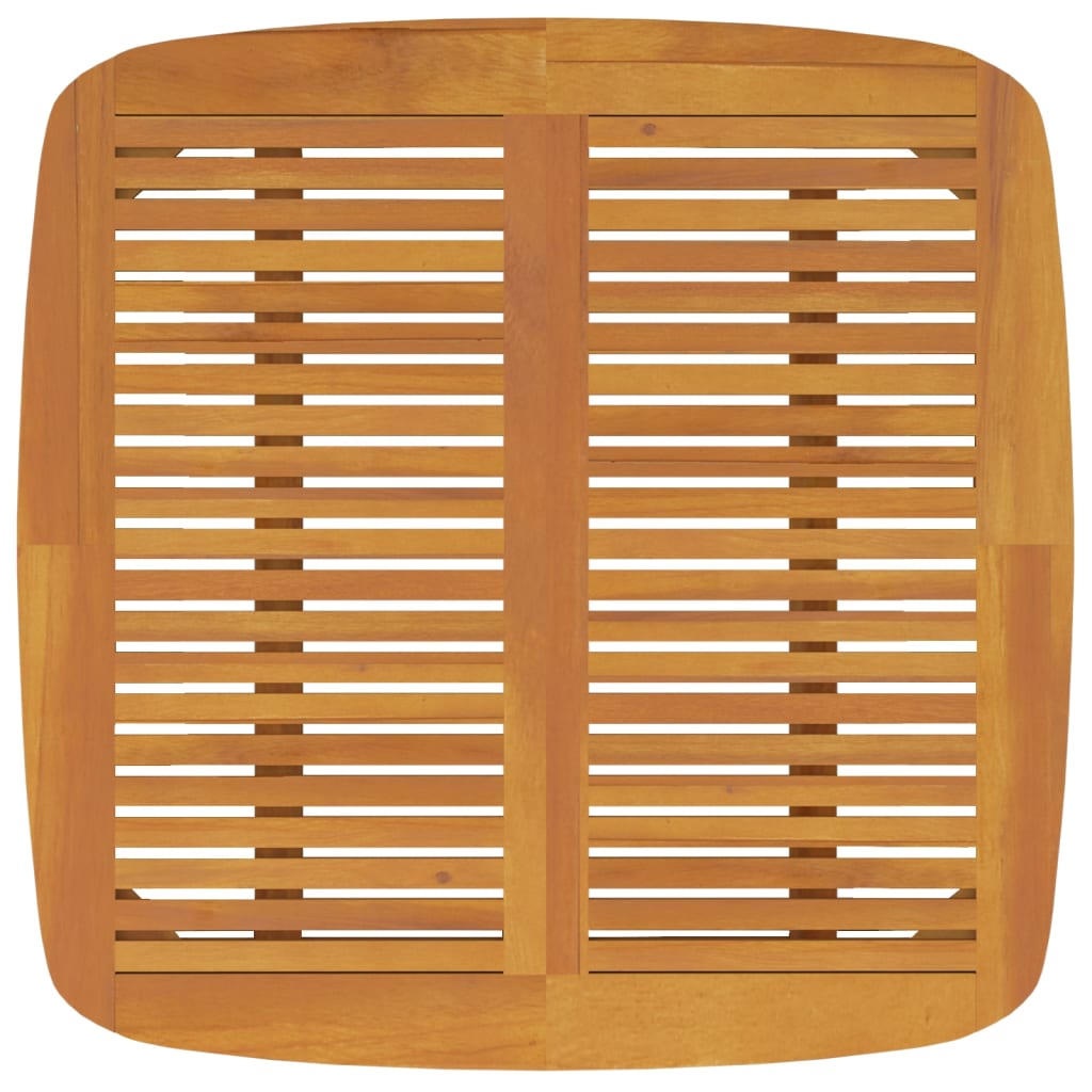 Tuintafel 110X110X75 Cm Massief Acaciahout
