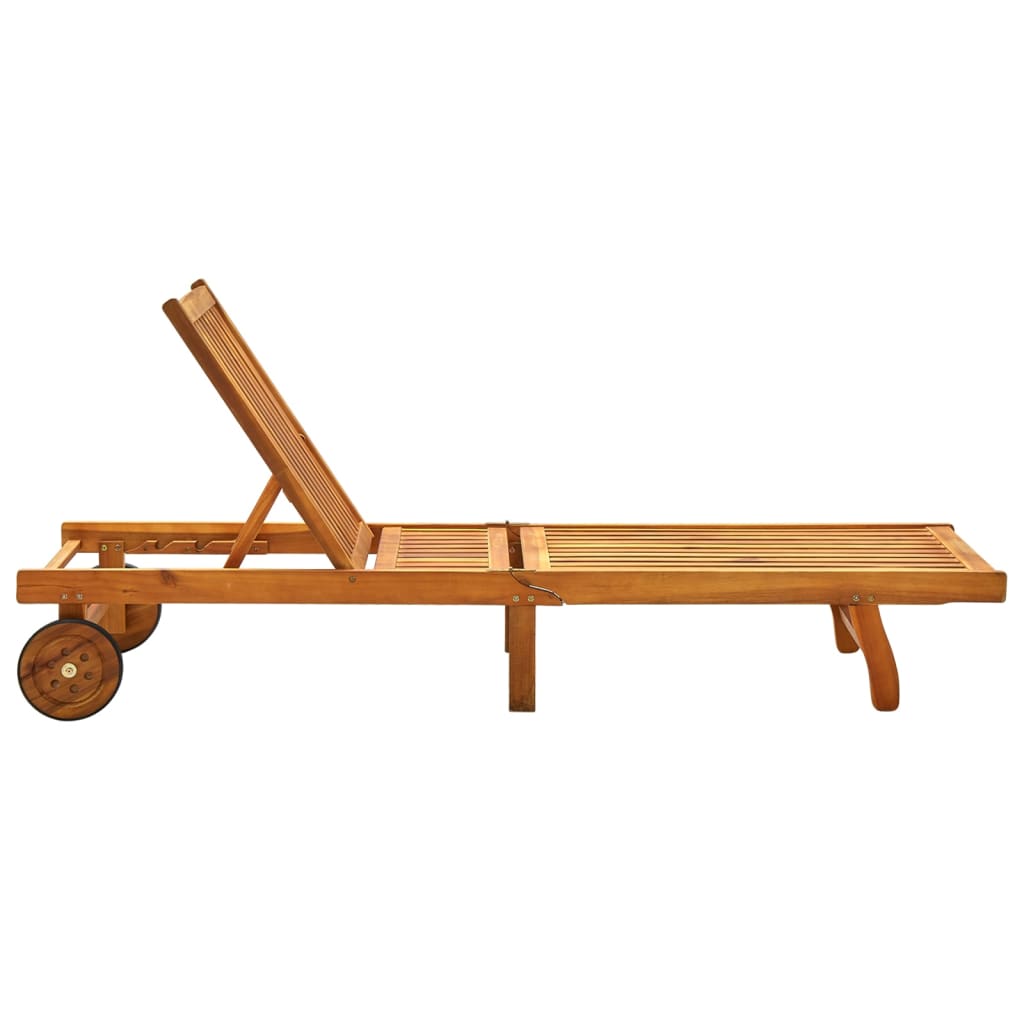 Liege aus massivem Akazienholz