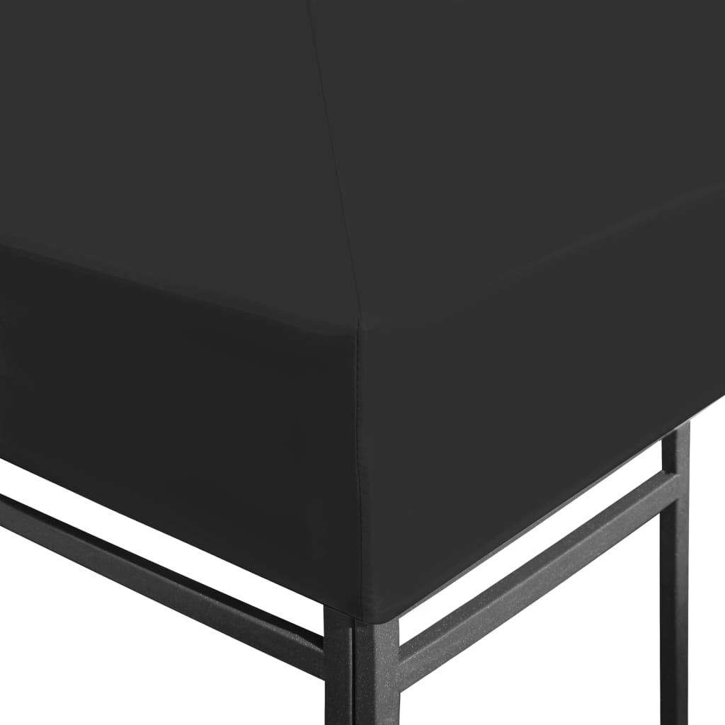 Prieeldak 270 G/M² 3X3 M Zwart