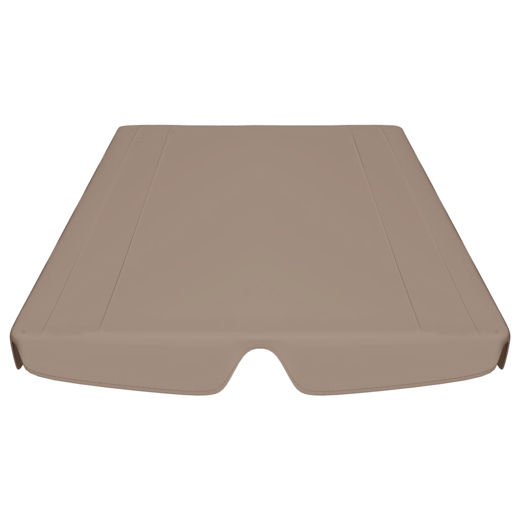 Vervangingsluifel Voor Schommelbank 188/168X110/145 Cm Taupe