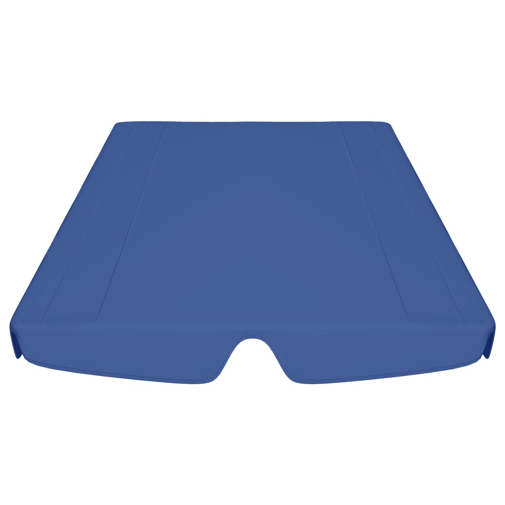 Vervangingsluifel Voor Schommelbank 188/168X110/145 Cm Blauw
