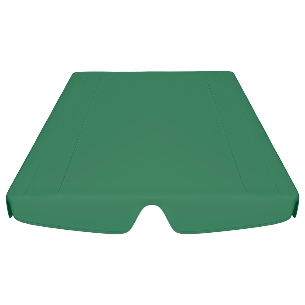 Vervangingsluifel Voor Schommelbank 150/130X70/105 Cm Groen