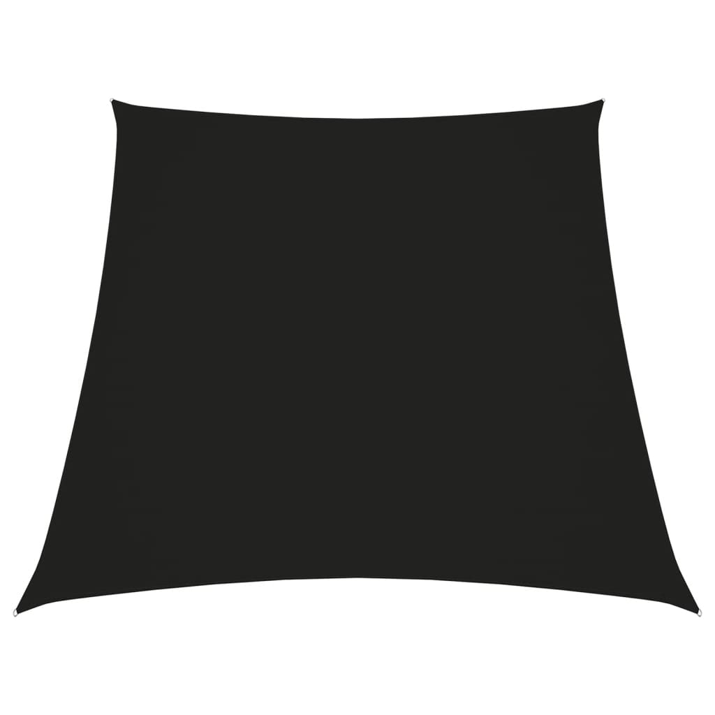 Zonnezeil Trapezium 2/4X3 M Oxford Stof Zwart