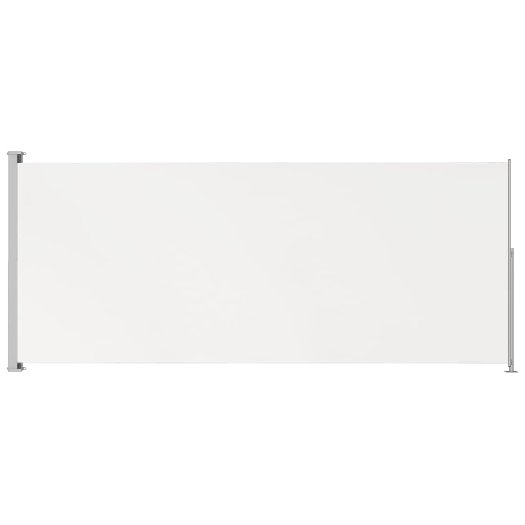 Tuinscherm Uittrekbaar 180X500 Cm Crèmekleurig