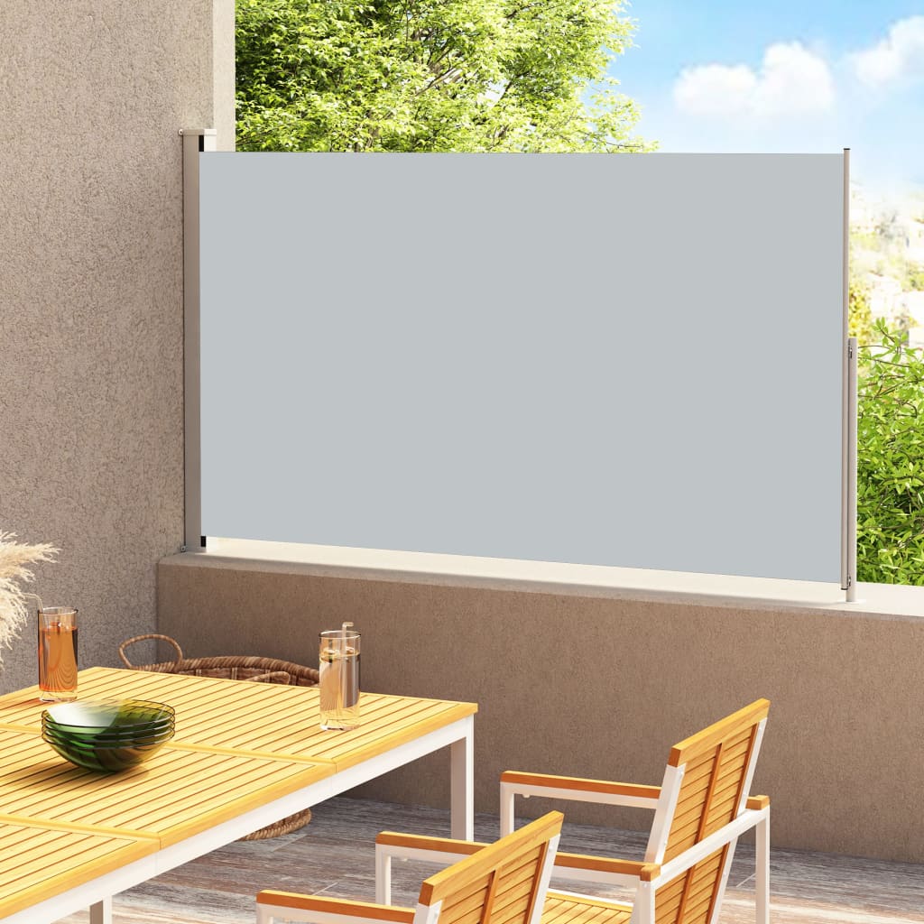 Tuinscherm Uittrekbaar 200X300 Cm Grijs