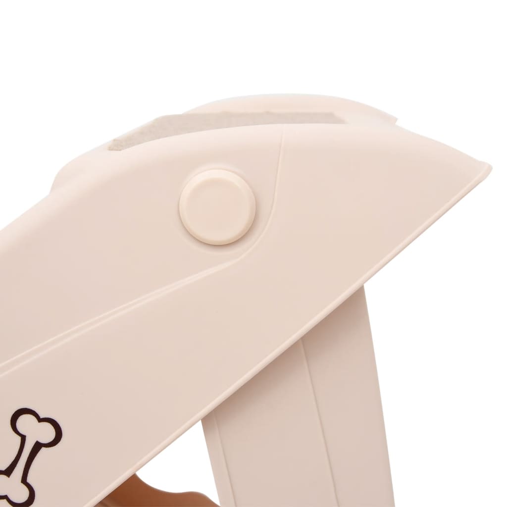 Hondentrap Inklapbaar 62X40X49,5 Cm Crème