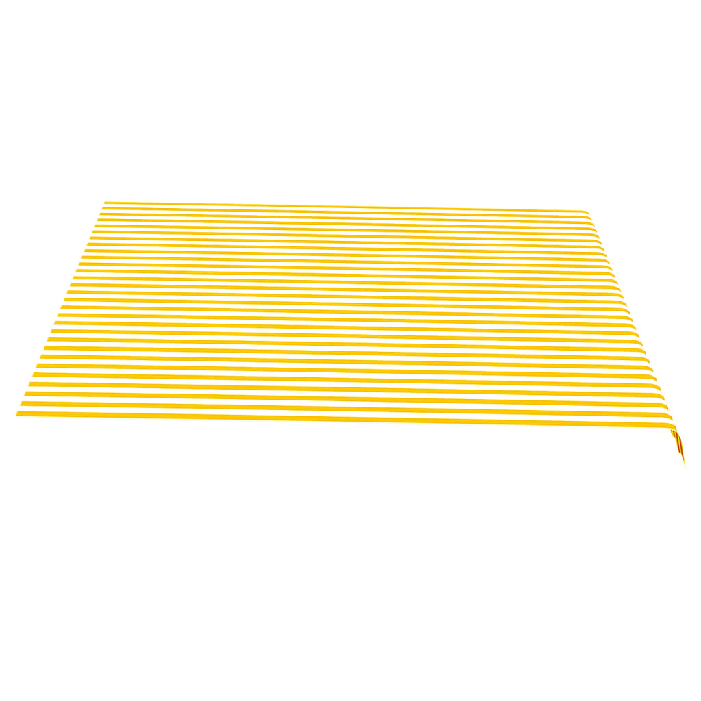 Vervangingsdoek Voor Luifel 4X3,5 M Geel En Wit