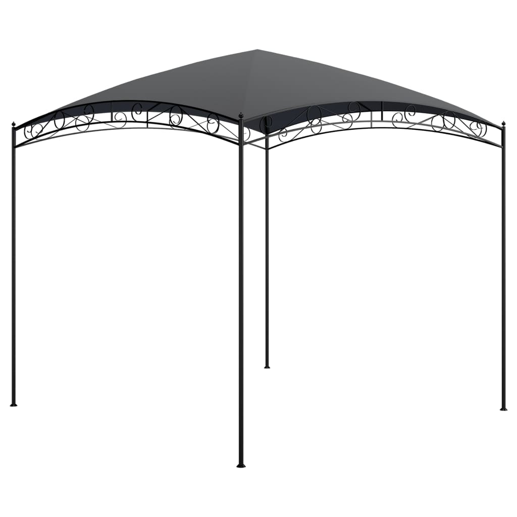 Pavillon 180 g/m² 3x3x2,65 m Anthrazit