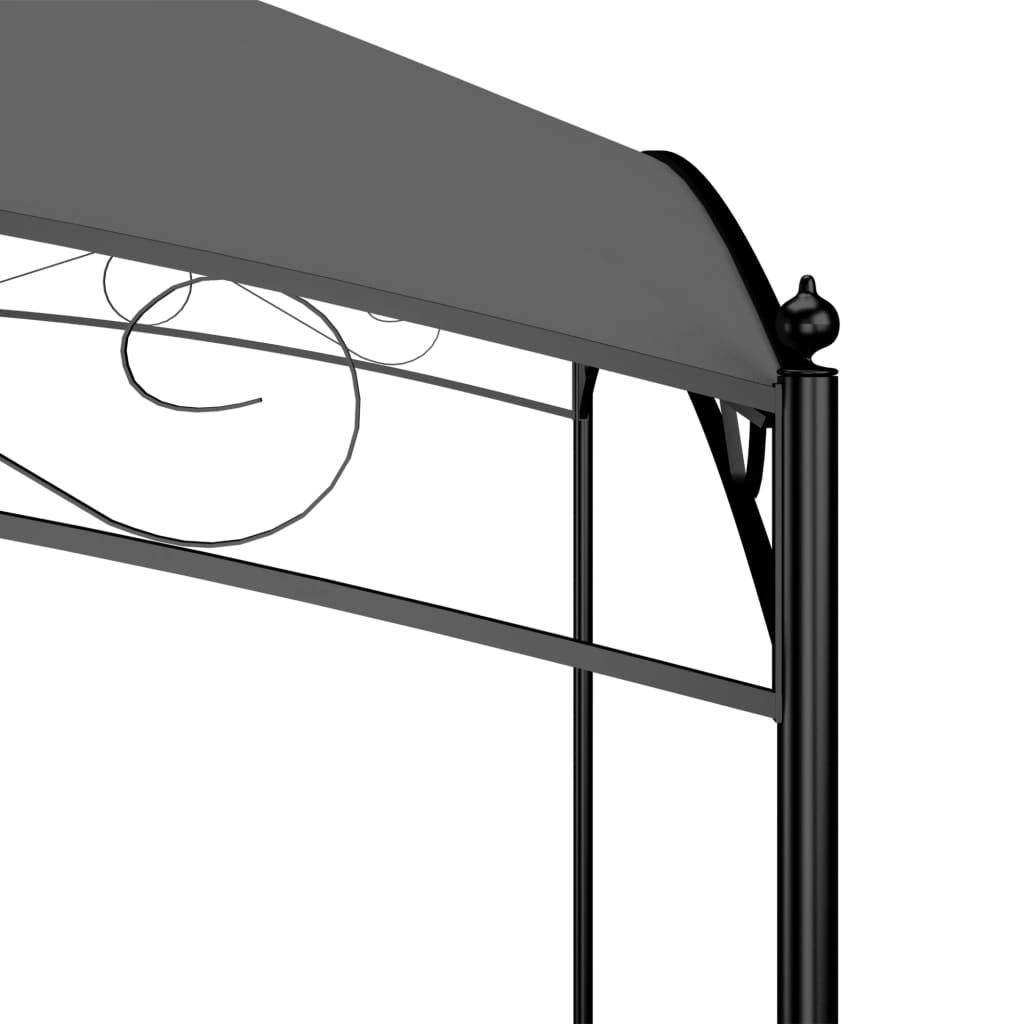 Pavillon 180 g/m² 3x3x2,65 m Anthrazit