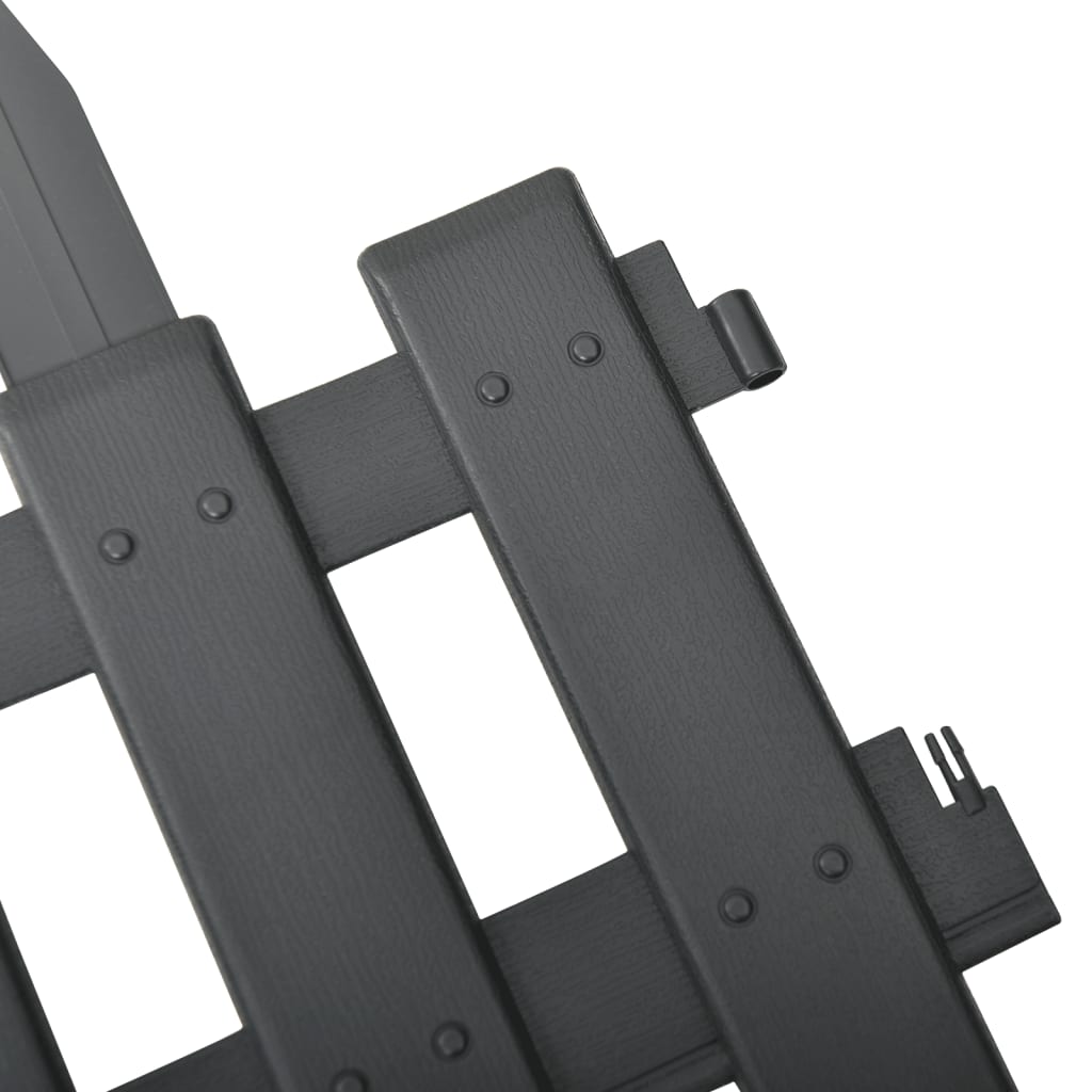 Rasenkanten 25 St 10 M Pp Farbe Anthrazit