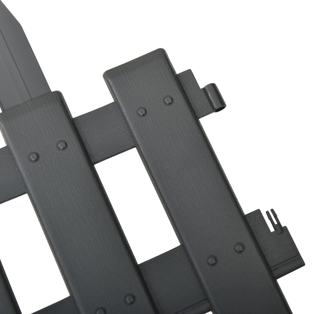 Rasenkanten 25 St 10 M Pp Farbe Anthrazit