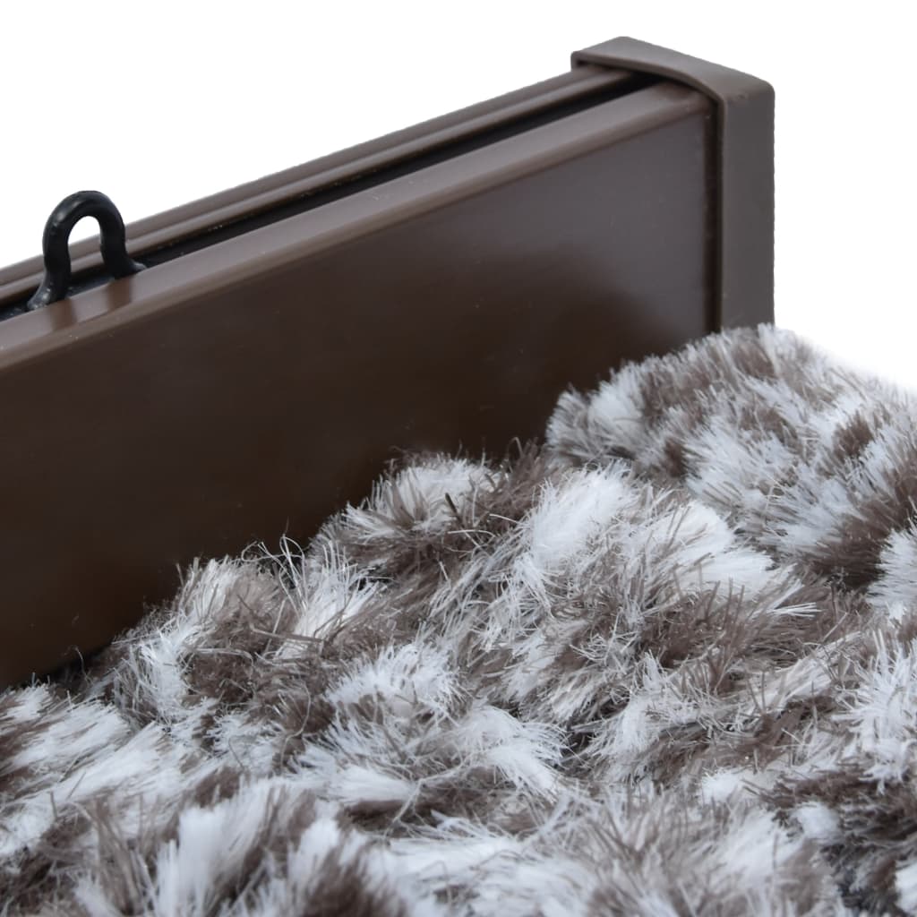 Vliegengordijn 56X200 Cm Chenille Bruin En Beige