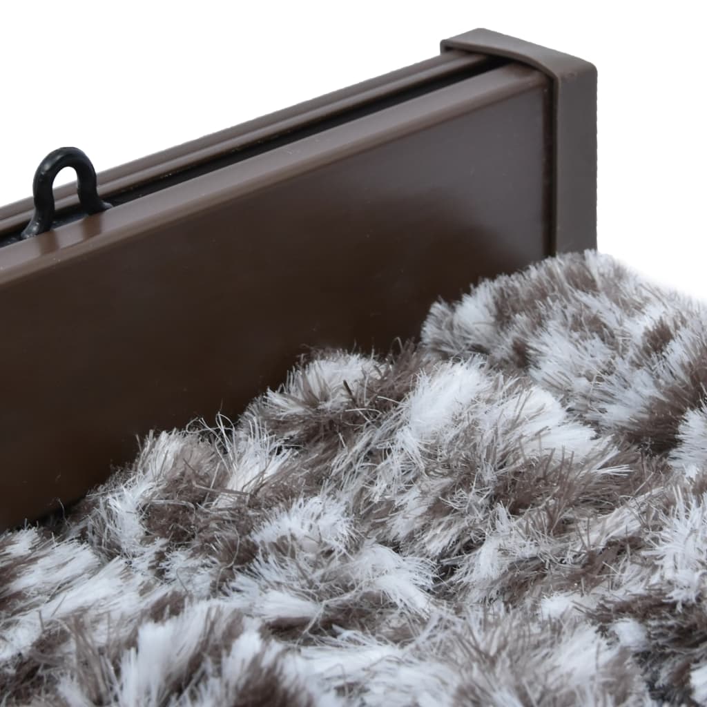 Vliegengordijn 90X200 Cm Chenille Bruin En Beige