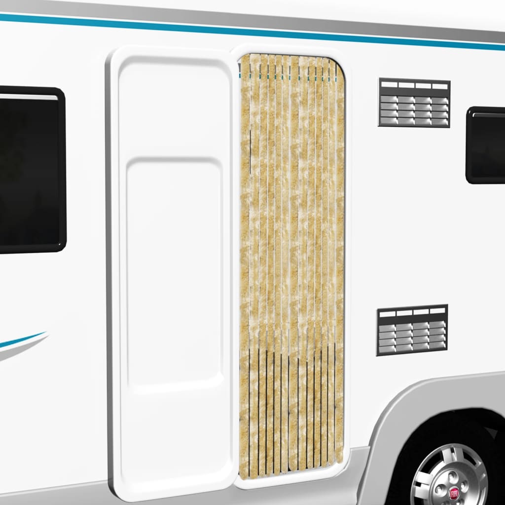 Vliegengordijn 90X200 Cm Chenille Beige